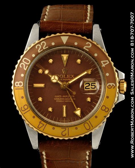 rolex gmt-master 1675 gold brown diel|rolex gmt master 1675 blueberry.